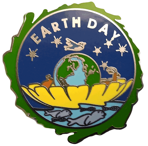 Earth Day Enamel Pin