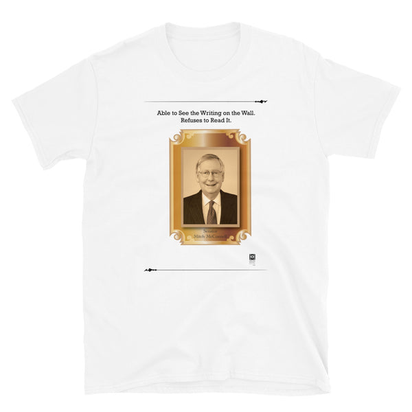 Mitch McConnell, Short-Sleeve Unisex T-Shirt, white or grey